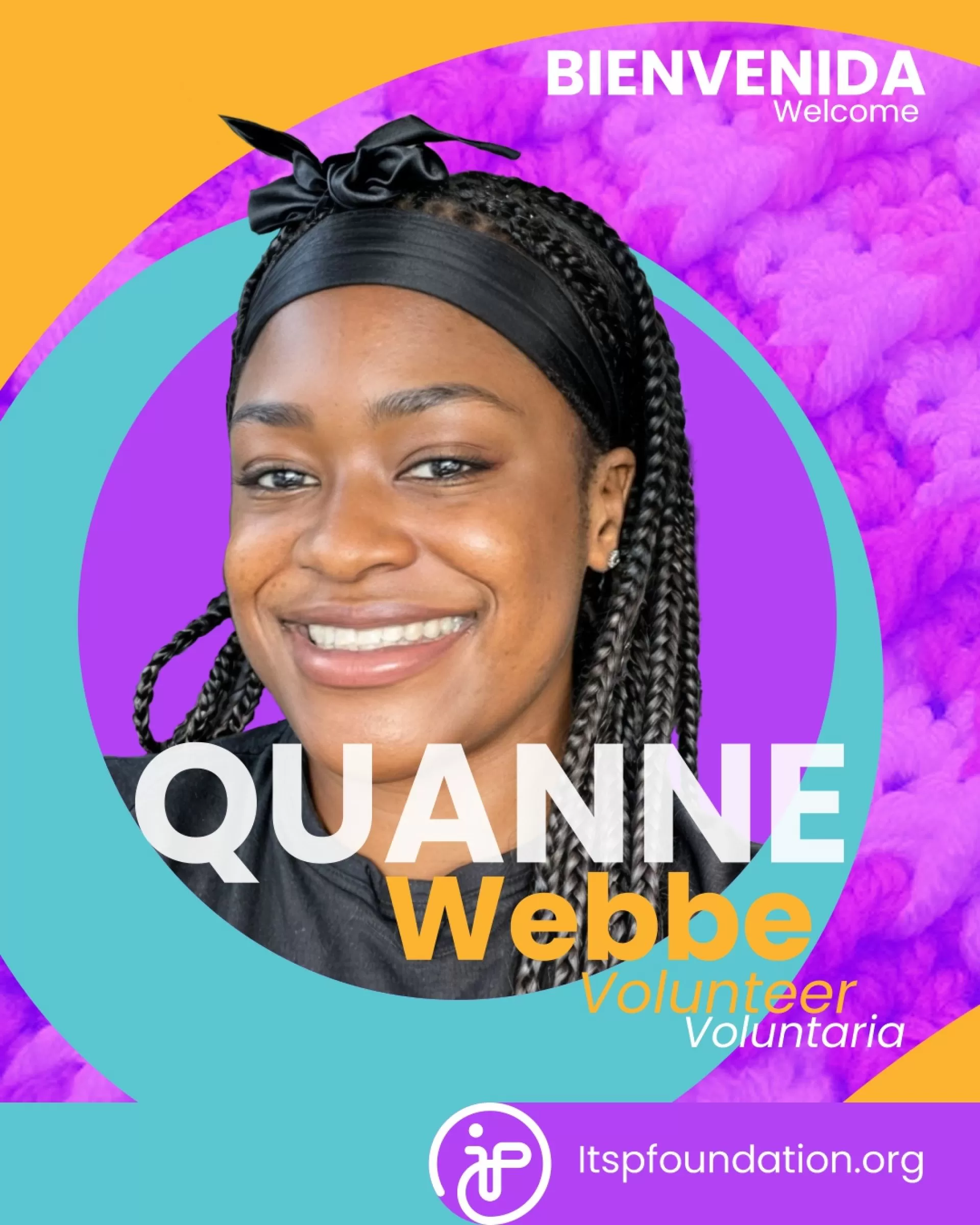 Quanne, Voluntaria de It´s P foundation